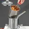 Deep Fry Pan Pot 1200ml - Image 2